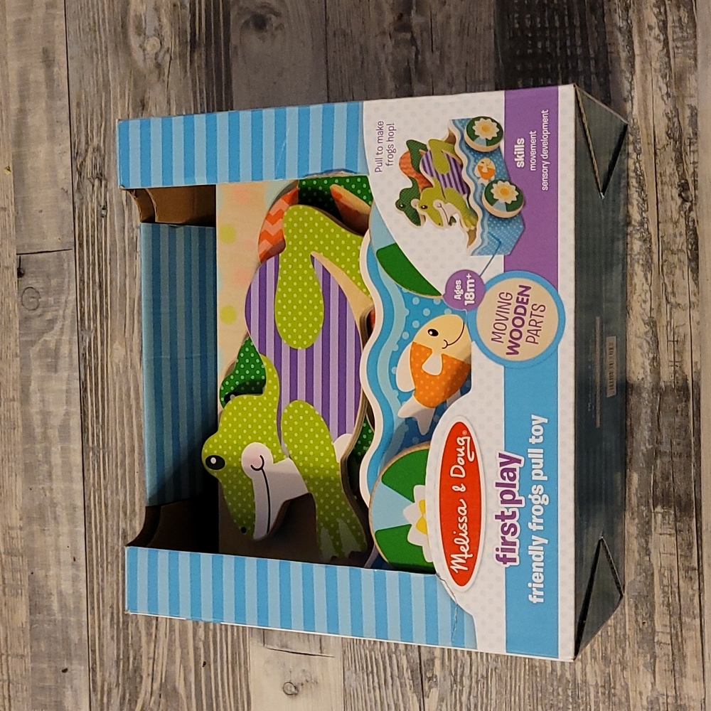 ❣Pull along frog - Picture 1 of 4